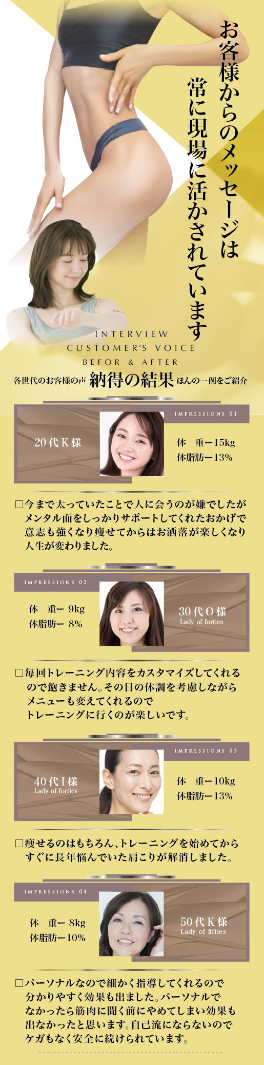 プロの誇りにかけて最上級の結果へ!