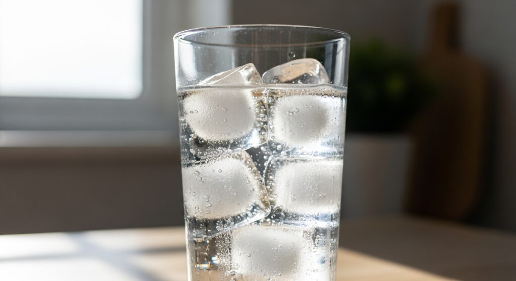 冷たい氷水