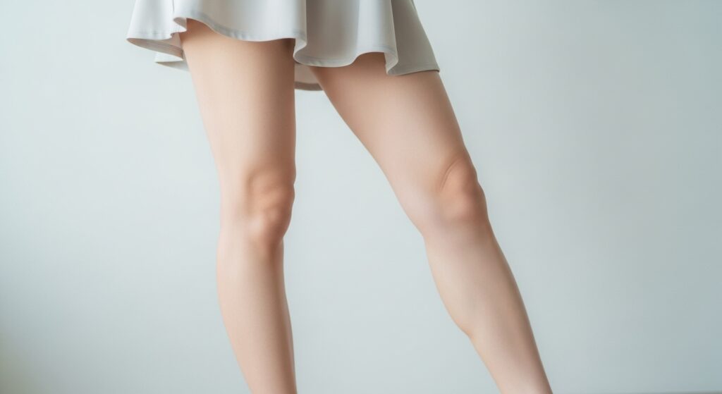 細い脚